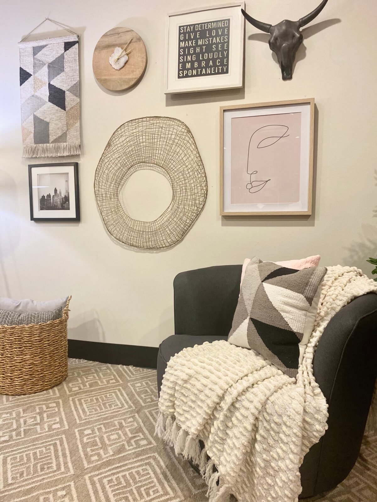 Hang with us Gallery Wall More Decor